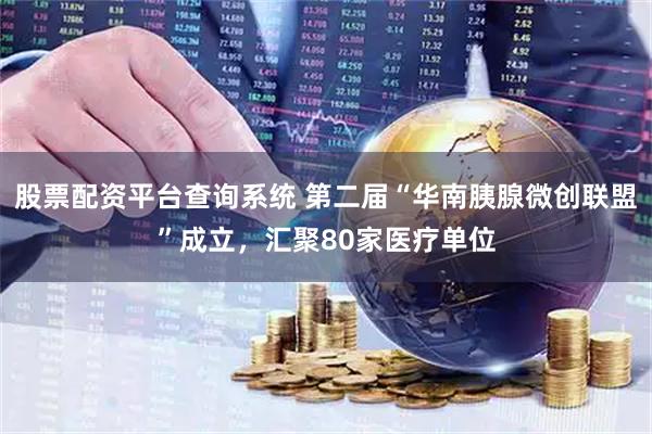 股票配资平台查询系统 第二届“华南胰腺微创联盟”成立，汇聚80家医疗单位