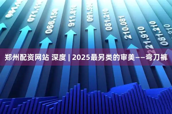 郑州配资网站 深度 | 2025最另类的审美——弯刀裤